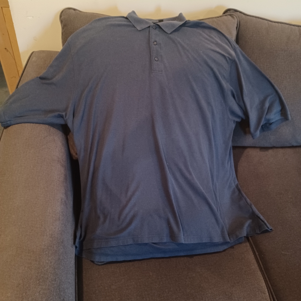 Port Authority navy blue polo shirt 6xl (070524E)
